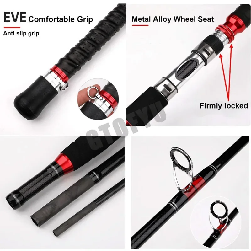 Telescopic Portable Fishing Bo - đánh giá và giá Fishing Rod Surf
