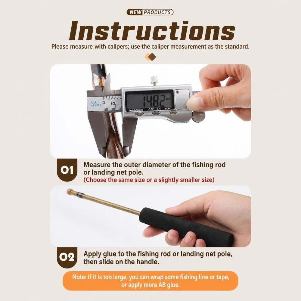 EVA Fishing Rod Handle Mini Si - đánh giá và giá Fishing Rod Building Kit