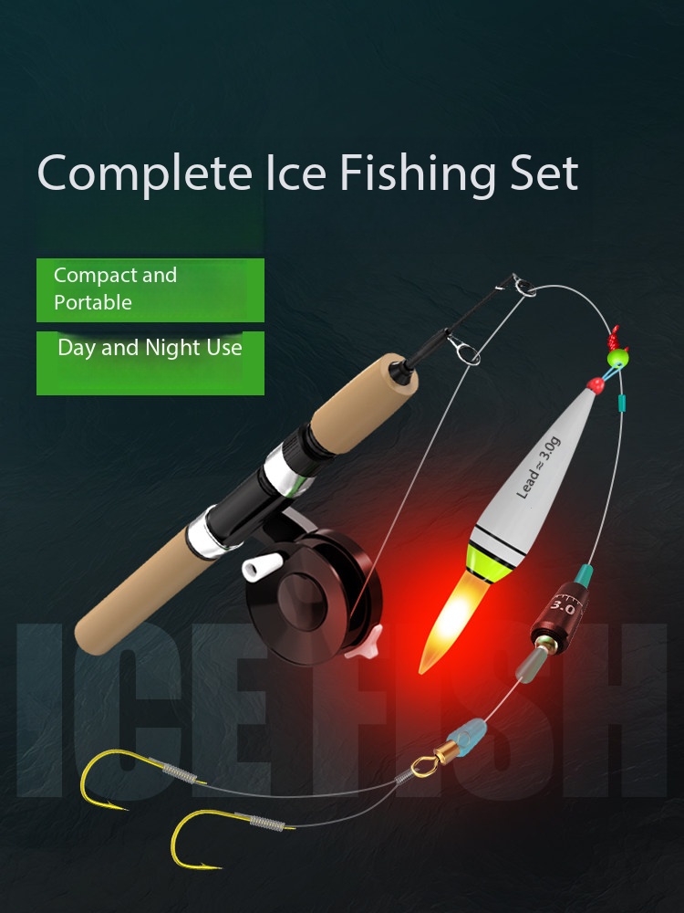 New Ice Fishing Rod Ultra Shor - đánh giá và giá Fishing Rod Ice