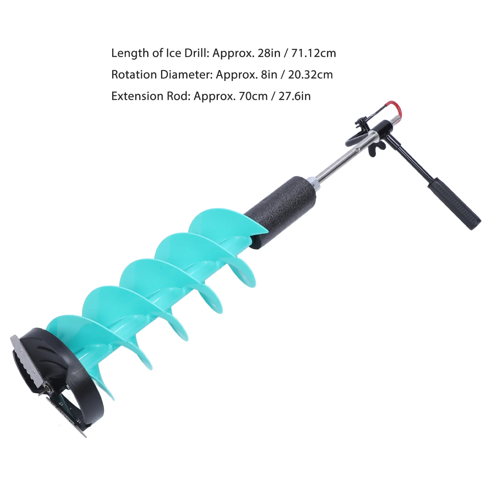 Electric Ice Auger Kit, 8in Ic - đánh giá và giá Fishing Rod Ice