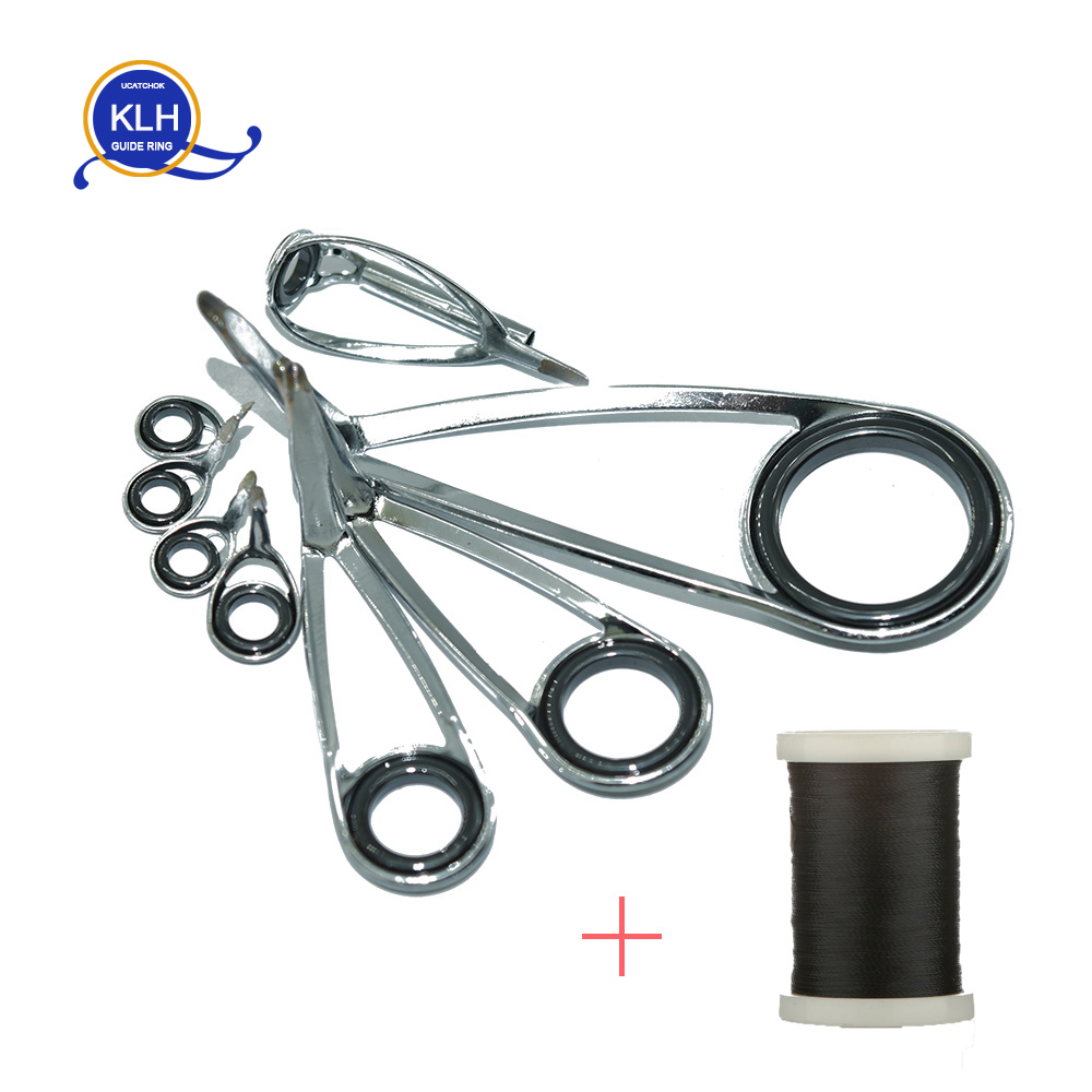 8 Chiếc/Bộ KLH Chân Đế Thép Kh - đánh giá và giá Fishing Rod Building Kit