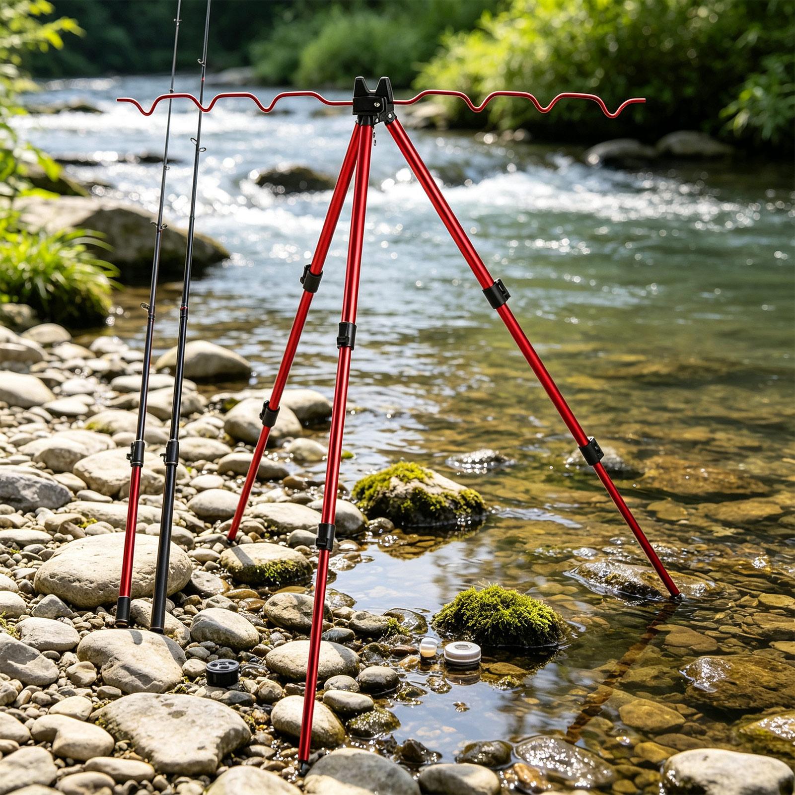 Fishing Pole Stand For Ground  - đánh giá và giá Fishing Rod Telescopic