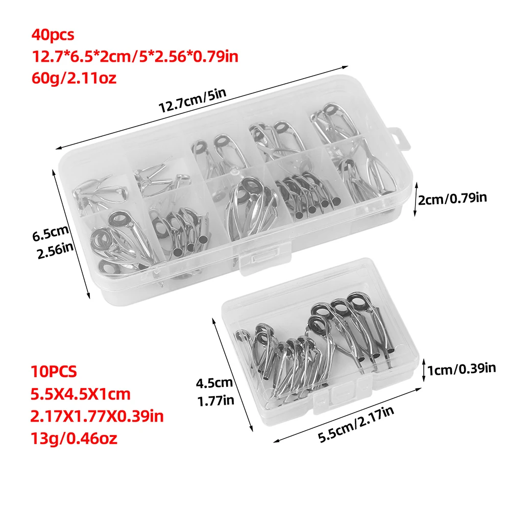 10/40pcs Fishing rod Tip Repai - đánh giá và giá Fishing Rod Guide Replacement